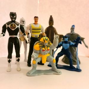 7-Action Figures 4" tall Hasbro LFL & More